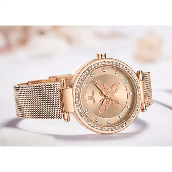 ساعت مچی عقربه ای زنانه نیوی فورس مدل NF5018 RGRG