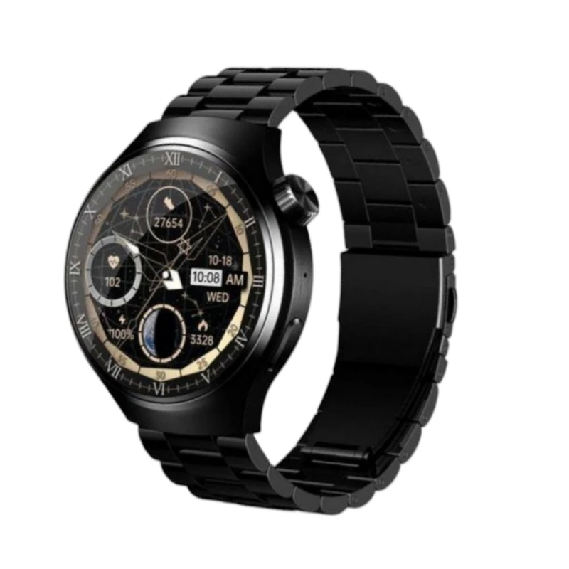 ساعت هوشمند 46 میلی متر ویسمی مدل x16 7+1 ، مناسب برای ورزش ، روزمره ، رسمی ، صفحه نمایش لمسی، کنترل موسیقی، کنترل سطح اکسیژن خون، قابلیت مکالمه مستقیم ، بند سیلیکون