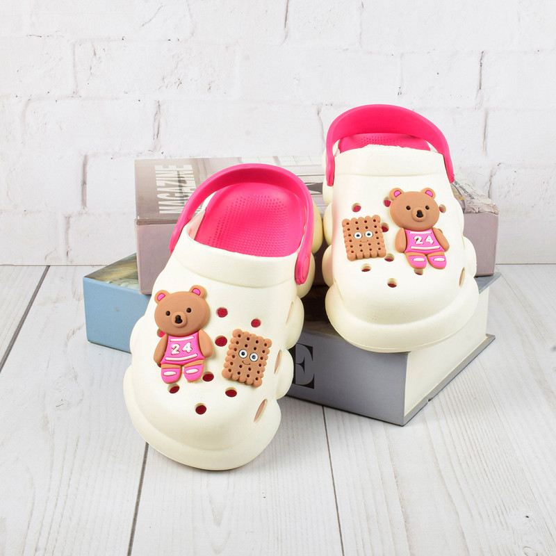 صندل زنانه مدل تدی بیسکویتی 4123