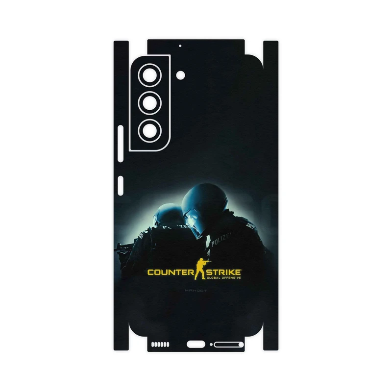 برچسب پوششی ماهوت مدل Counter-Strike-FullSkin مناسب برای گوشی موبایل سامسونگ Galaxy S22 5G