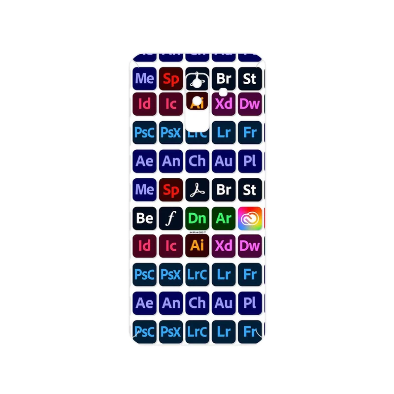 برچسب پوششی ماهوت مدل Adobe مناسب برای گوشی موبایل سامسونگ Galaxy A6 Plus 2018