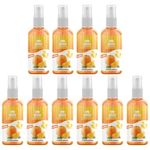 اسپری خوشبو کننده خودرو هوگو کد 008 با رایحه پرتقال حجم 50 میلی لیتر بسته 10 عددی