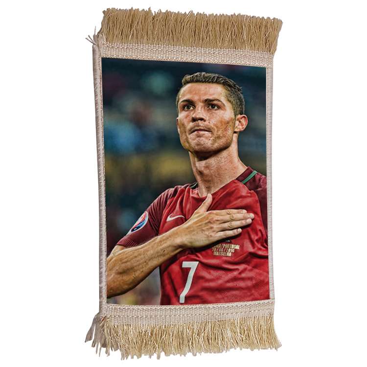 فرش ماشینی دیوارکوب مدل رونالدو کد 437