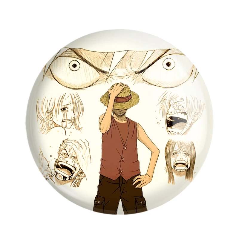 مگنت خندالو طرح لوفی انیمه وان پیس One Piece کد 17292