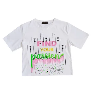 کراپ‌تاپ آستین کوتاه زنانه فابریکا مدل S1