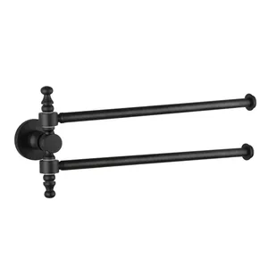 آویز حوله دلفین مدل متحرک دو شاخه کد JX-2-BL