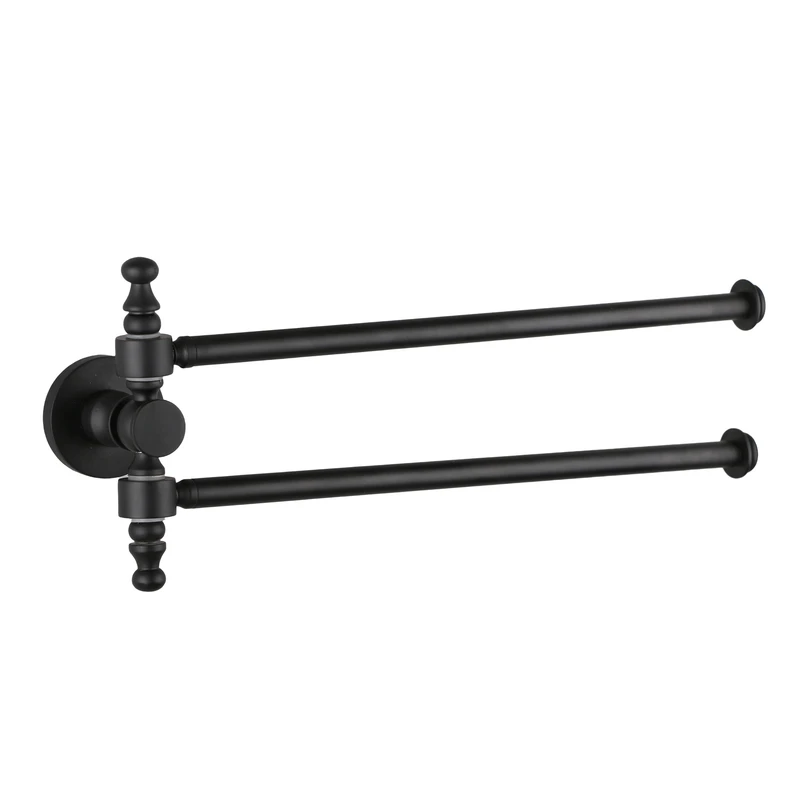 آویز حوله دلفین مدل متحرک دو شاخه کد JX-2-BL