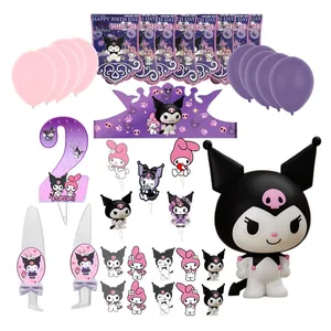 مجموعه 38 عددی دکور تم تولد مدل کرومی و ملودی کد 02