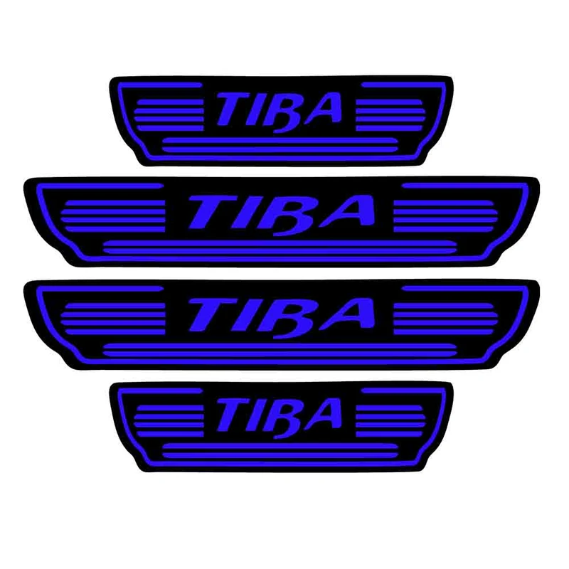 برچسب پارکابی خودرو کد p3 b مناسب برای تیبا بسته 4 عددی