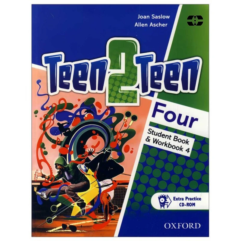 کتاب Teen 2 Teen 4 اثر Joan Saslow and Allen Ascher انتشارات سپاهان