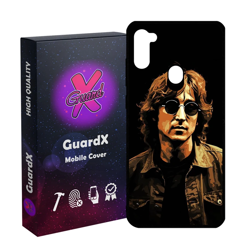 کاور گارد ایکس طرح مرد مدل  Glass10753 مناسب برای گوشی موبایل سامسونگ Galaxy A11/M11