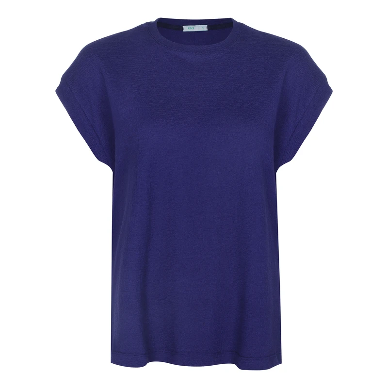 بلوز آستین تا روی شانه یقه گرد زنانه آر اِن اِس مدل 110323105906