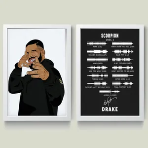 تابلو مدل دریک کد M0906-w مجموعه 2 عددی