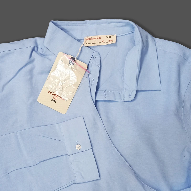 عکس شماره 2 : شومیز دخترانه کولزیون مدل چپ و راستی کد 225