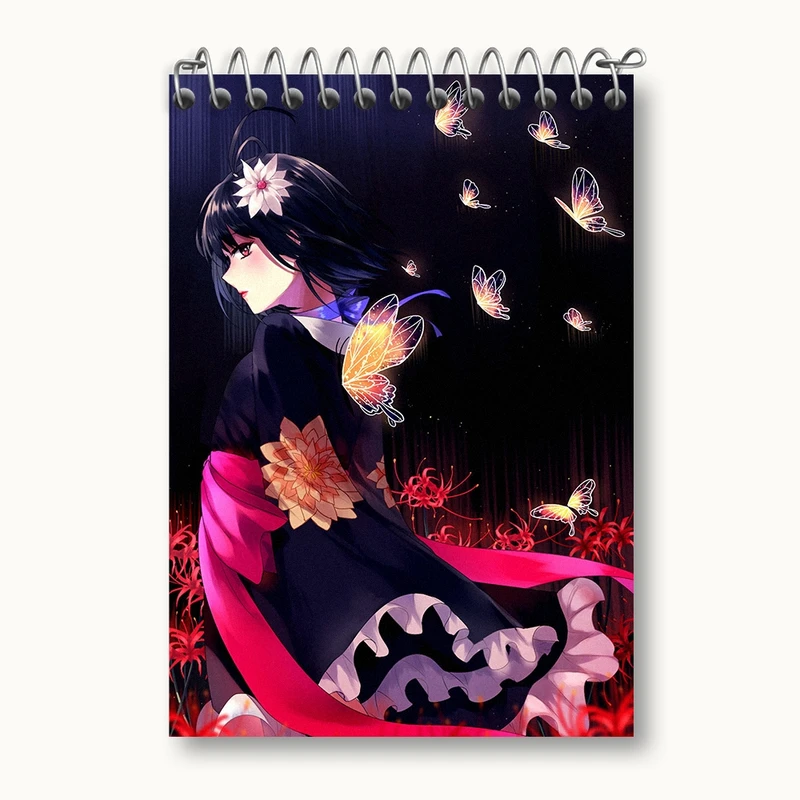 دفتر یادداشت 50 برگ خندالو مدل مومی انیمه کابانری (Kabaneri) کد 36003