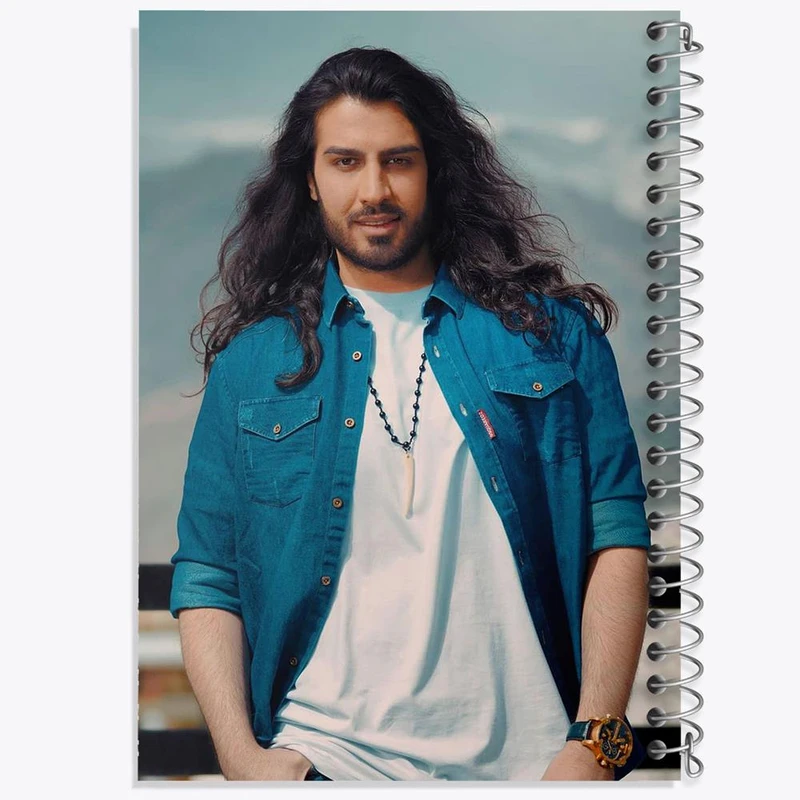 دفتر نقاشی 50 برگ خندالو مدل رهام هادیان ماکان بند کد 27274