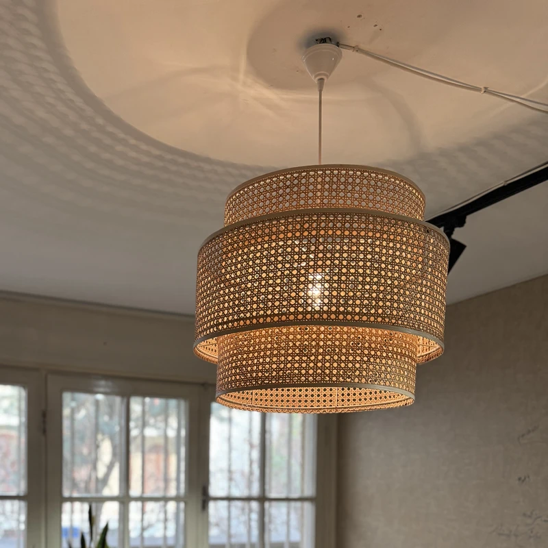 چراغ آویز مدل حصیری کد 01