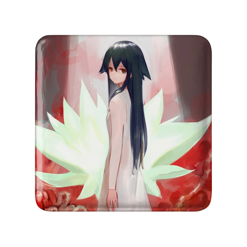 مگنت خندالو طرح بازی آواز سایا (Saya no Uta) مدل مربعی کد 35312