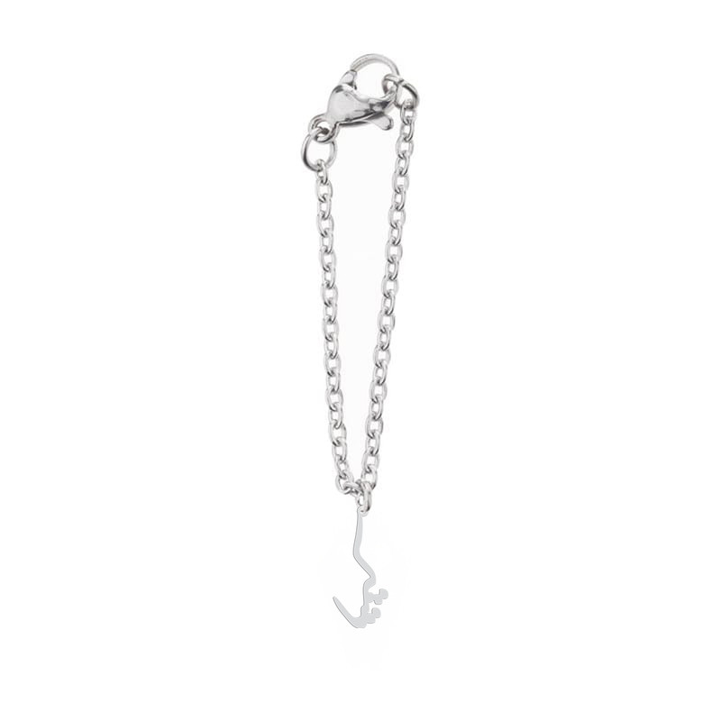 آویز ساعت نقره زنانه هایکا طرح کیمیا مدل n.ha-285