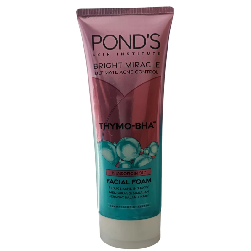 فوم شستشو صورت پوندز مدل Thymo مناسب برای پوست چرب حجم 1000میلی لیتر