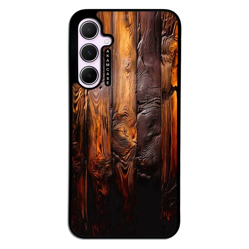 کاور آکام مدل AMC-WSGA35-WOOD-14 مناسب برای گوشی موبایل سامسونگ Galaxy A35