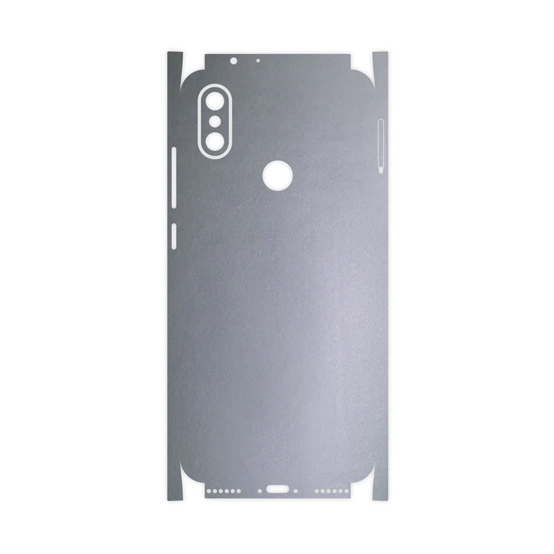 برچسب پوششی ماهوت مدل Matte-Silver-FullSkin مناسب برای گوشی موبایل شیائومی Mi 6X