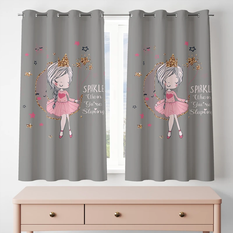 پرده مدل مخمل پانچی کد 8273 سایز 200x140 سانتی متر 