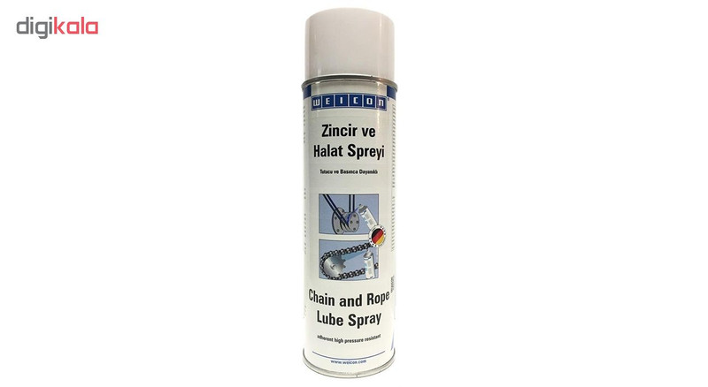 اسپری روان کننده زنجیر ویکون مدل Zincir حجم 400 میلی لیتر