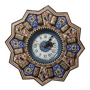 ساعت خاتم کاری مدل گل و مرغ کد A43