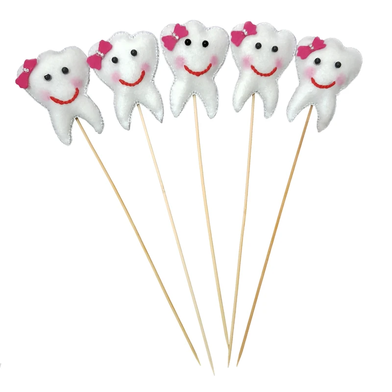 گیفت تولد طرح دندونی دختر بسته 5 عددی