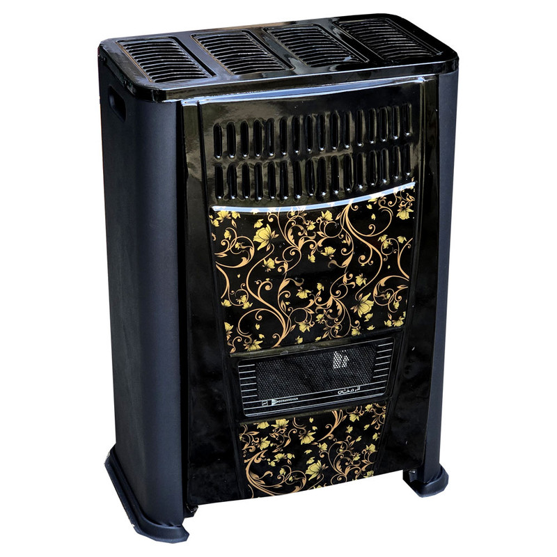 بخاری گازی آذر درخشان مدل TV70 طرح نیلوفر