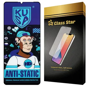 Glass Star KUAG Screen Protector Suitable For Samsung Galaxy A06 / Red Tone E10