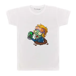 تی شرت بچگانه پرمانه طرح Plants vs Zombies کد pmt.2711