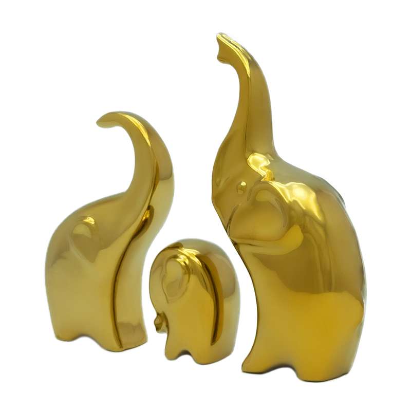 مجسمه مدل فیل بسته 3 عددی