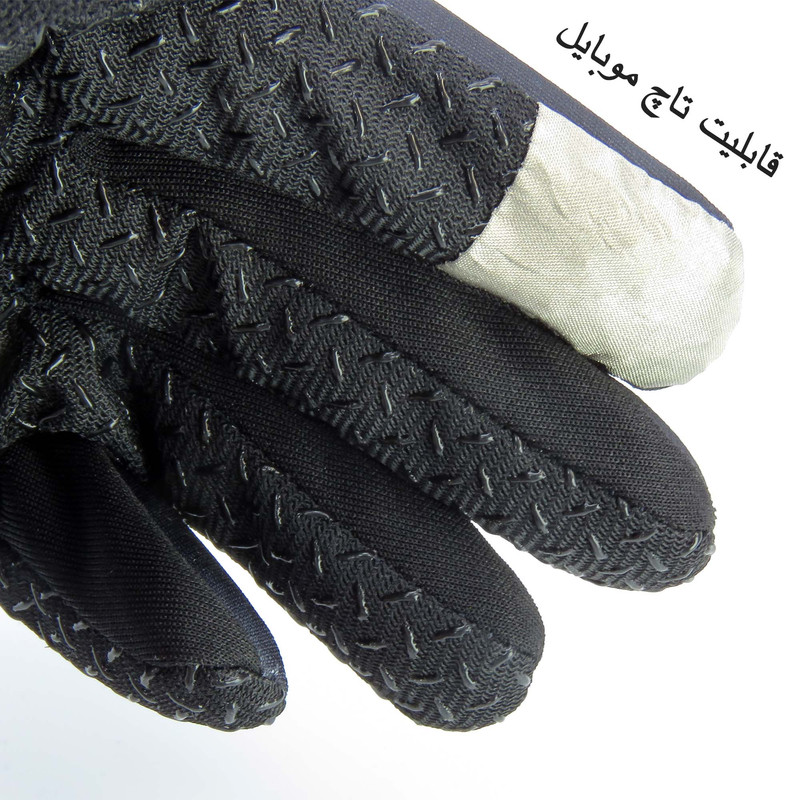 دستکش دوچرخه سواری مدل چهار فصل کد 1659 سایز L