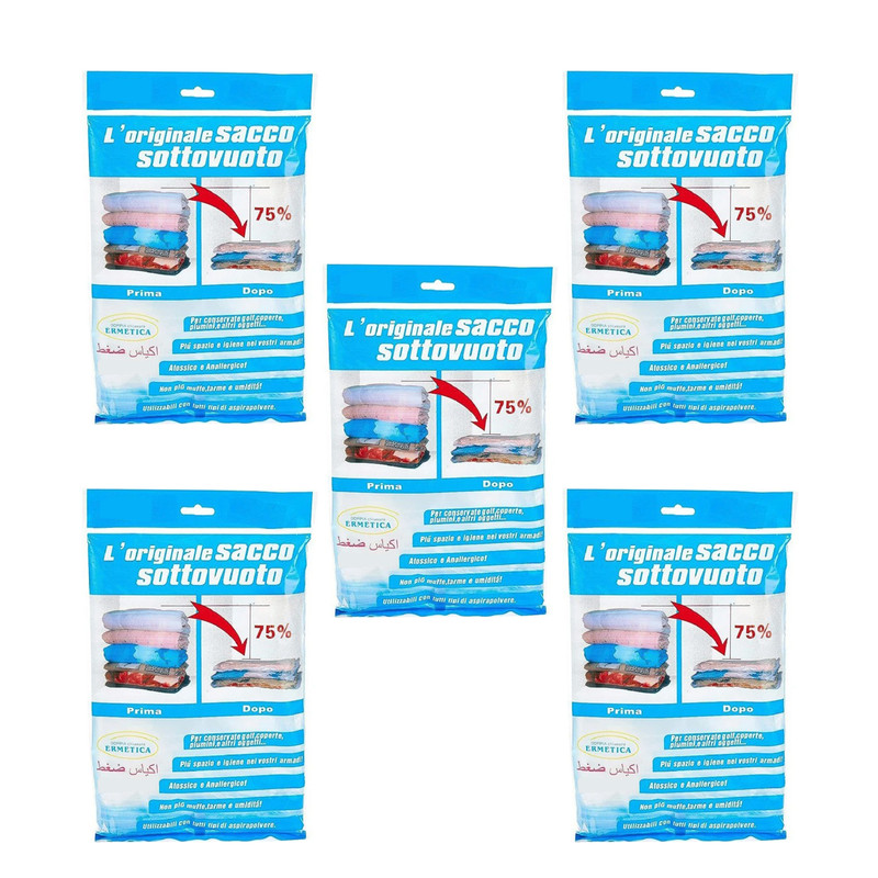کیسه وکیوم مدل bluepack کاهش حجم بسته 5 عددی