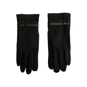 دستکش زنانه مدل فوتر داخل خز