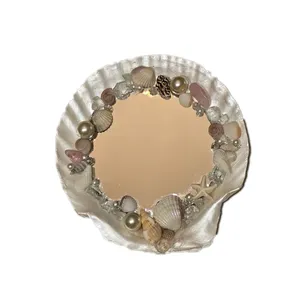 آینه دست ساز طرح صدفی