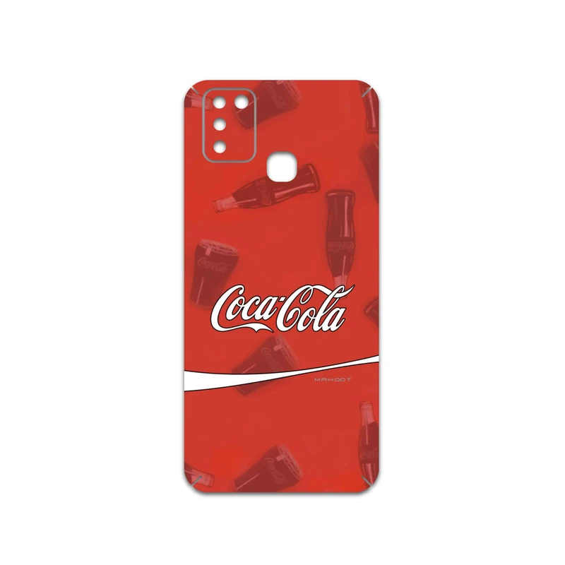 برچسب پوششی ماهوت مدل Coca-Cola-Logo مناسب برای گوشی موبایل اینفینیکس Smart 6 X657B