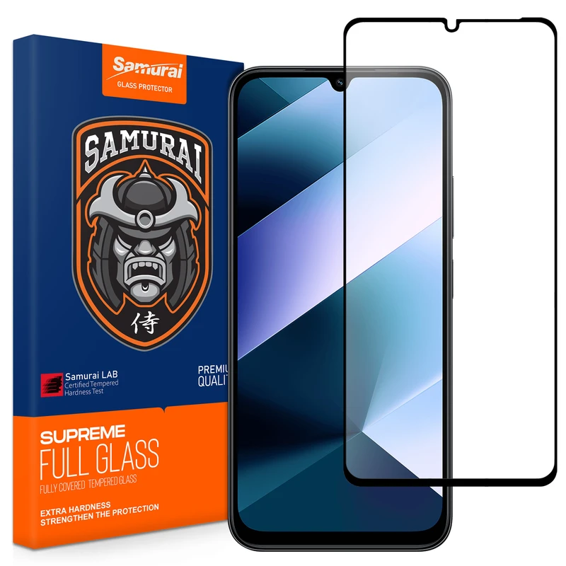 محافظ صفحه نمایش سامورایی مدل ovglass مناسب برای گوشی موبایل شیائومی Redmi 15C 4G / Poco C85 4G