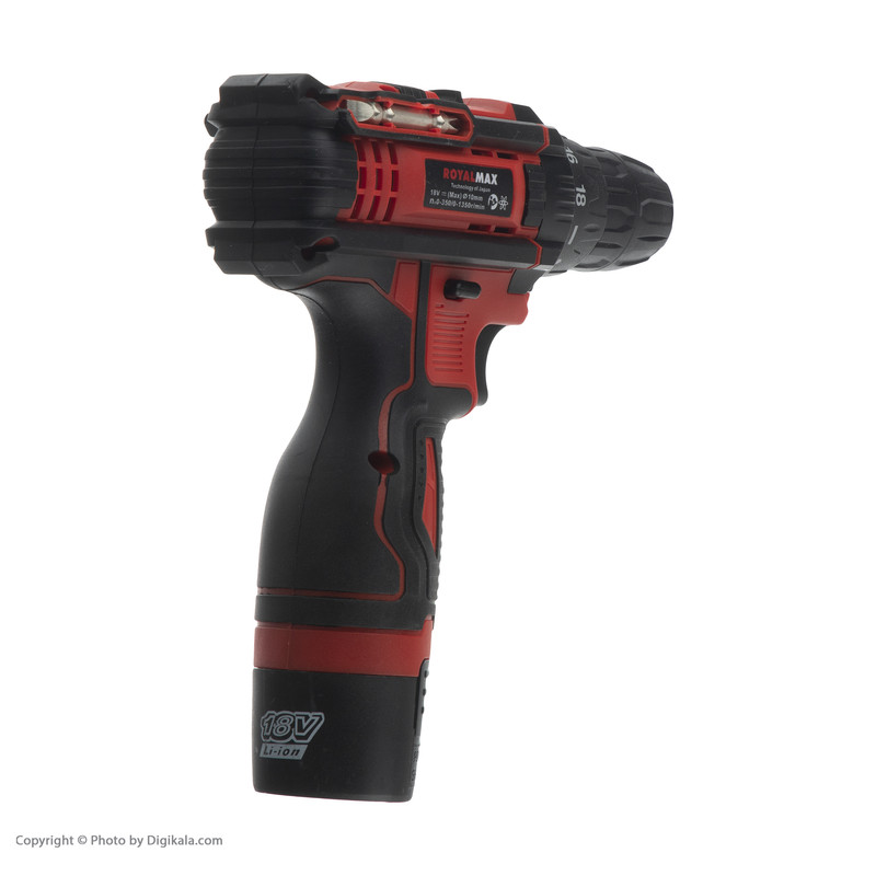 پیچ گوشتی شارژی رویال مکس مدل RM18