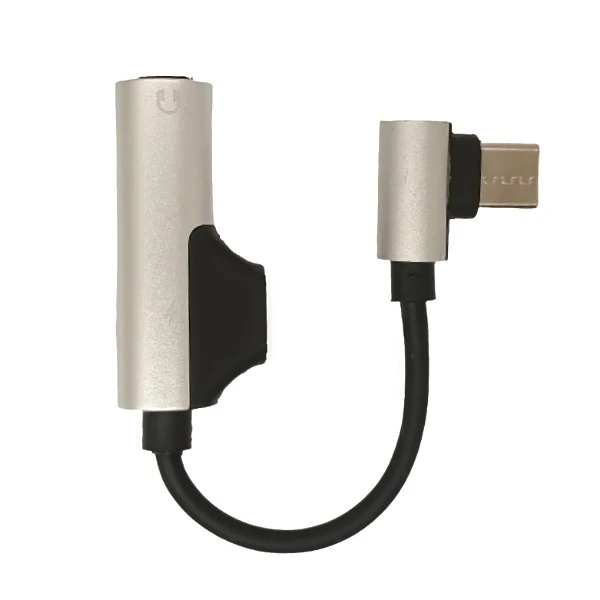 مبدل USB-C به USB-C/جک 3.5 میلی متری مدل EAUC