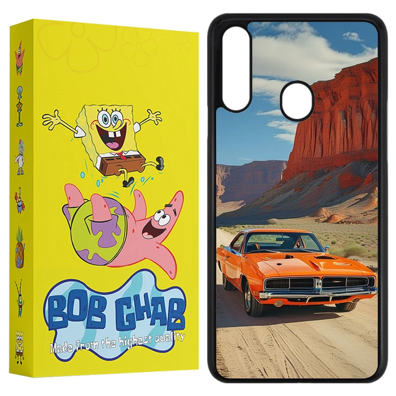 کاور باب قاب طرح ماشین مدل BCPA20S مناسب برای گوشی موبایل سامسونگ Galaxy A20s