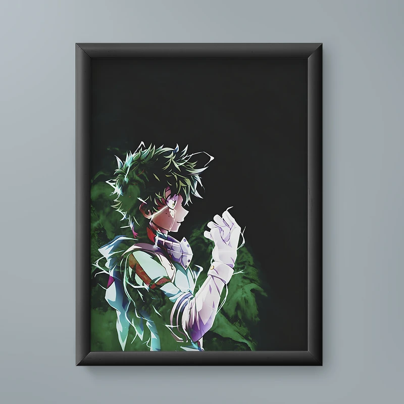 تابلو مدل انیمه ایزوکو میدوریا مای هیرو آکادمی Izuku Midoriya My Hero Academia anime 12