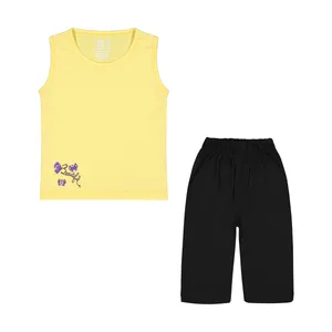 ست تاپ و شلوار دخترانه سون پون مدل 1391764-19