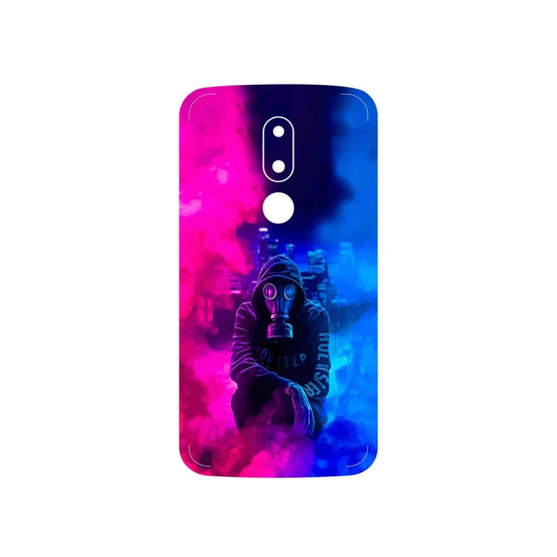 برچسب پوششی ماهوت مدل Smoke Rainbow Digital Art 2 مناسب برای گوشی موبایل موتورولا Moto M