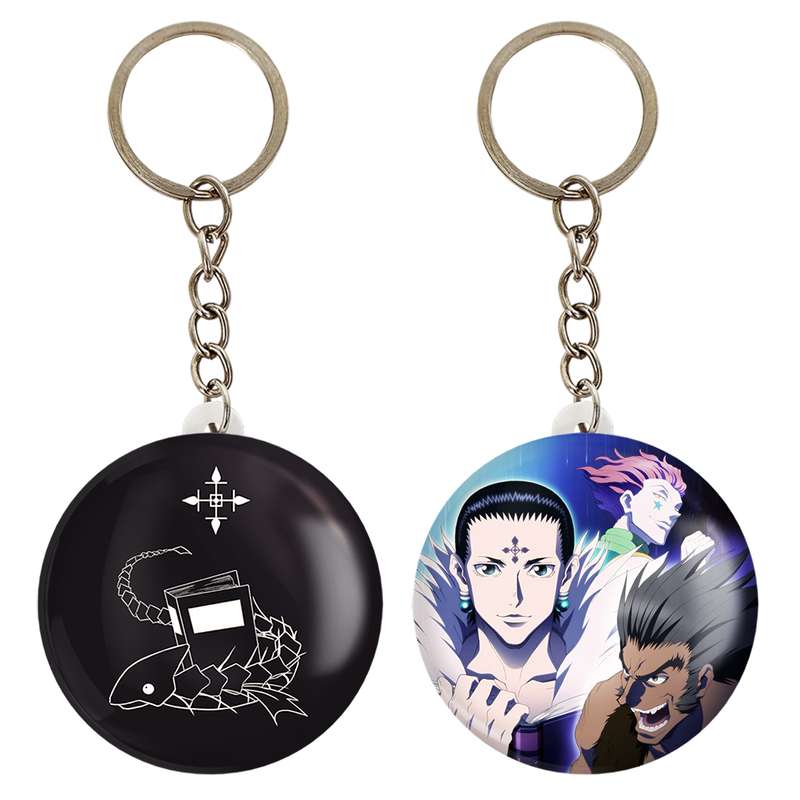 جاکلیدی خندالو مدل کرولو و هیسوکا تیم عنکبوت و نماد کرولو انیمه هانتر ایکس هانتر کد 1192811921 مجموعه 2 عددی