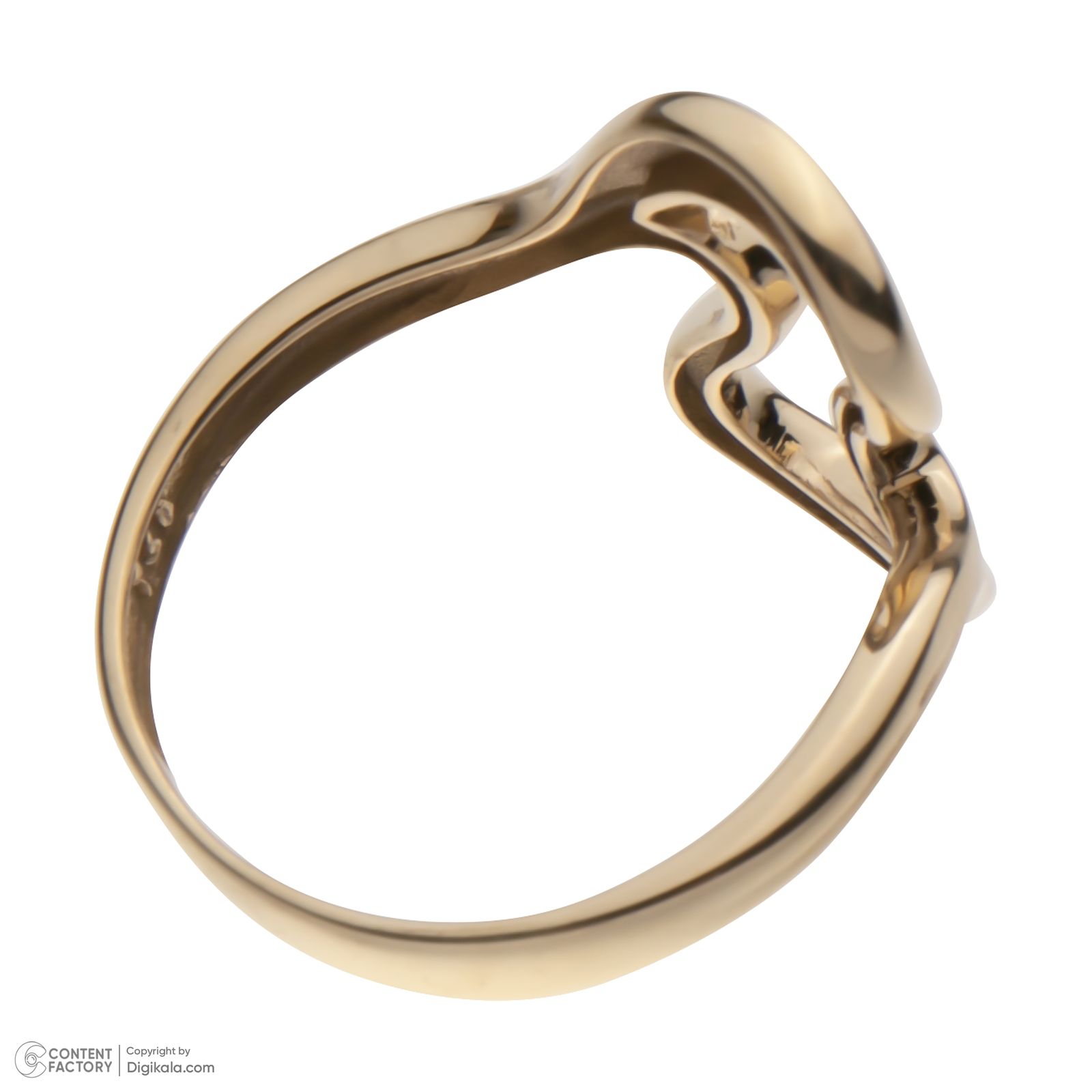انگشتر طلا 18 عیار زنانه مایا ماهک مدل MR1290 سایز 53 - - 2