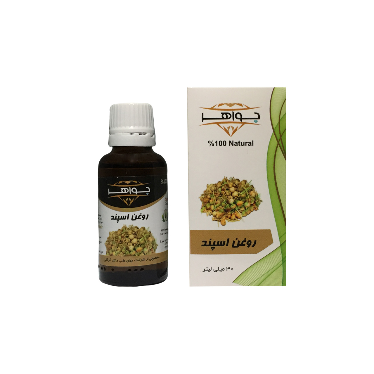 روغن اسپند جواهر کد 111 حجم 30 میلی لیتر