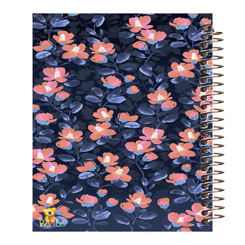 دفتر نقاشی 50 برگ بانیبو مدل گل کد 761